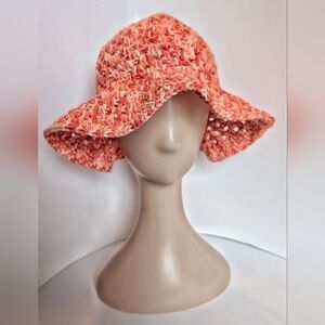 NEW, Crochet sunny bucket hat, 100% cotton, handmade